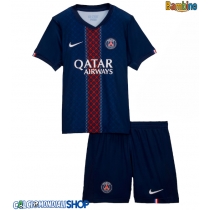 Maglie da calcio Paris Saint-Germain Prima Maglia Bambino 2025-26 Manica Corta + Pantaloni corti)